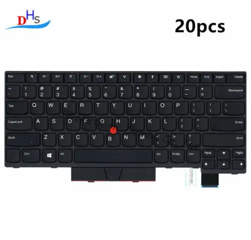 X20Pcs 01Ax446 For Lenovo Thinkpad T470 T480 Keyboard Us 01Hx379 01Ax364