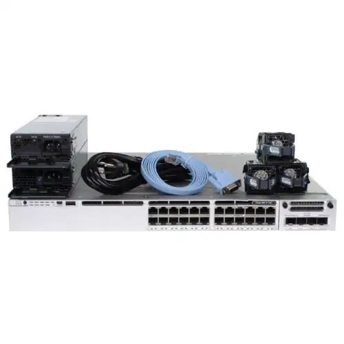 Cisco Catalyst Ws-C3850-24P-L 24P 1Gbe 435W Poe+ Switch W/C3850-Nm-2-10G