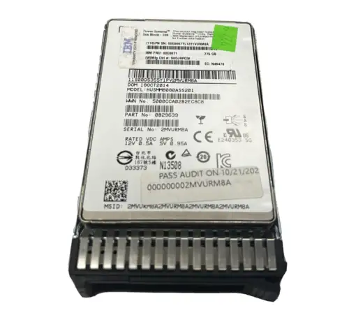 00E8671 Ibm 775Gb Sff Solid State Sas 12Gbps 2.5" Server Hard Drive