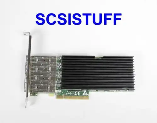Intel Silicom Quad Port Fiber 10Gb Sfp+ Ethernet Network Card Pe310G4Sp19L-Sr