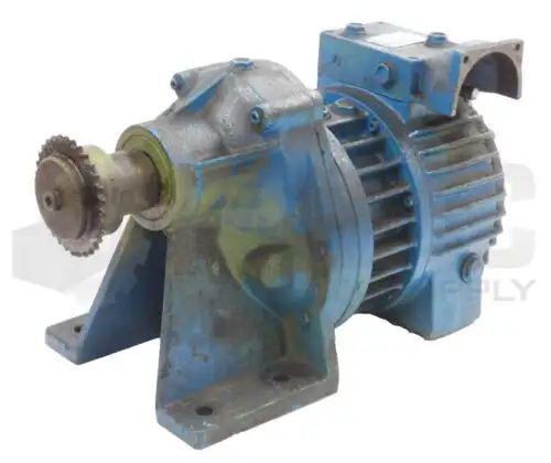 Motovario H31601 Gear Tkrd/20 0/390 1" Bore 0.25" Key W/ Sprocket