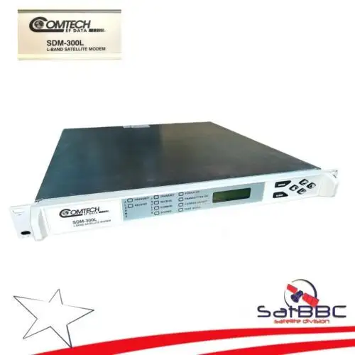 Comtech Ef Data Sdm-300L L-Band Satellite Modem ((((New))))
