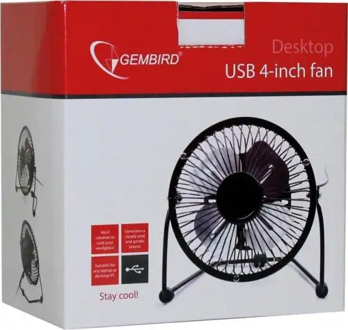 Batch In (+/- 180 Pieces) Gembird Nf-03 Usb Fan