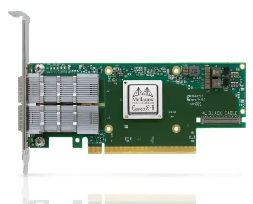 Adattatore Mellanox Connectx-6 Hdr 200Gb Qsfp56 Pcie4 X16 Cx653106A Mcx653106A-Hdat