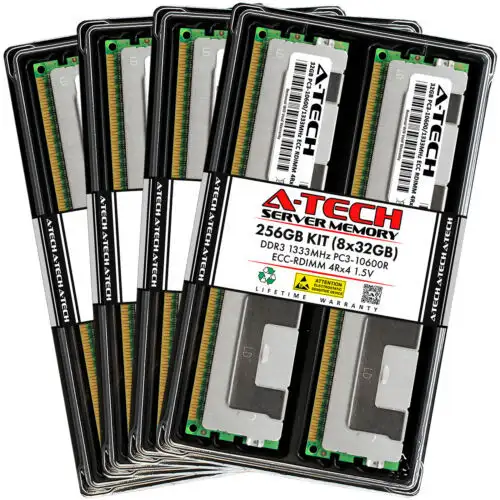 256Gb 8X 32Gb Pc3-10600R Rdimm Asus Z9Pe-D16 Memory Ram