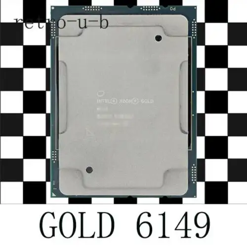 Intel Xeon Gold 6149 3.10 Ghz 16-Core 32Ths Sr3G2 Lga3647 Cpu Processor
