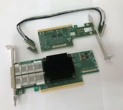 Mcx654106A-Hcat Kit Connectx-6 Ib Hdr+ 200Gbe Vpi 2 Qsfp56 Port 2X Pcie 3.0 X16 X16
