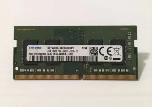 Lot 50Pcs Samsung 4Gb 1Rx16 Pc4-2400T Ram Memory M471A5244Bb0-Crc