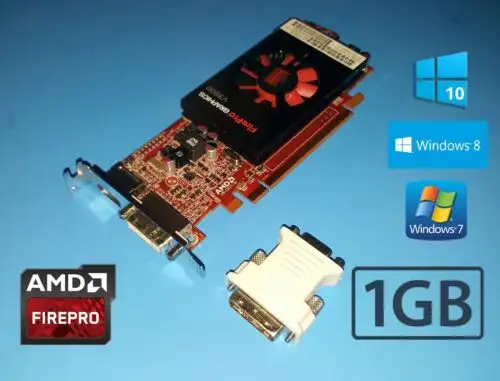 1Gb 128-Bit Hp Pavilion Slimline Low Profile Half Height Video Graphics Card
