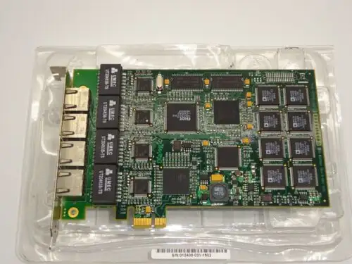 Dialogic Siemes Cornet Quad Port Diva 4Bri-8 Pcie #Gk6634-