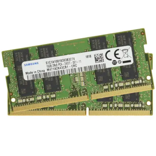 Samsung Kit 32Gb (2X 16Gb) 2666Mhz Ddr4 Sodimm Pc4-21300 260-Pin Notebook Memory