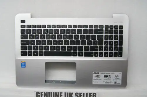 Damaged But Working Asus X555L X555La Palmrest Cover Uk Keyboard 13Nb0622Ap0412
