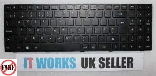 New¬†Lenovo Ideapad 100-15Iby Uk Keyboard With Frame Sn20K65139 Lcm15B7