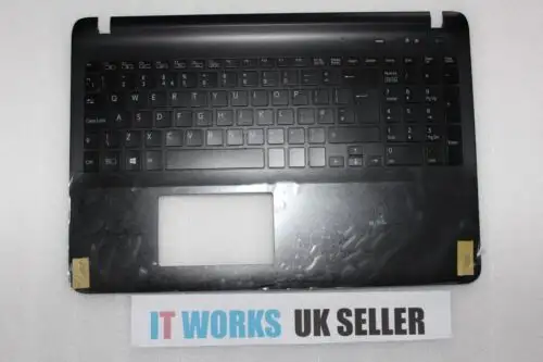 New Sony Svf152 Svf153 5Nhk9Phn0A0 Uk Palmrest Black With Led Backlite Keyboard