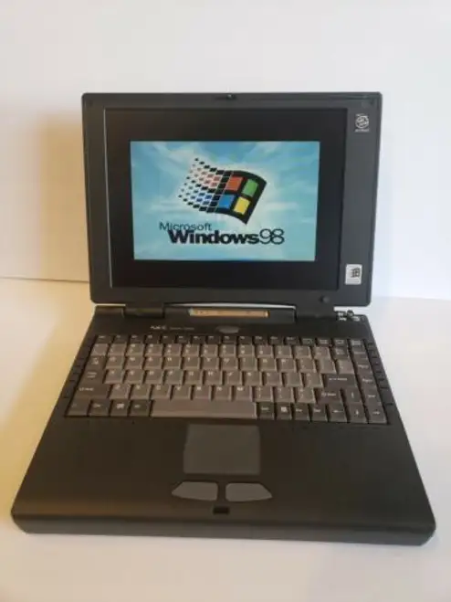 Vntg Nec y 220T Laptop. . Works Battery Does Not Hold Charge