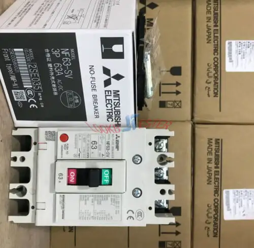Mitsubishi Nf63-Sv 3P 63A Molded Case Circuit Breaker