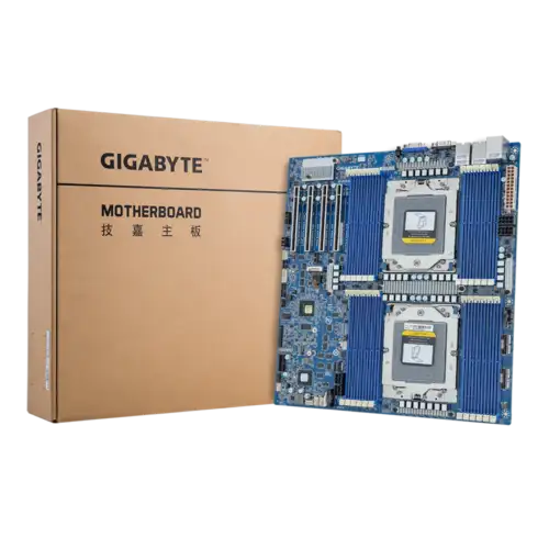 Gigabyte Mz73-Lm1 Motherboard Amd Epyc 9004 Dp Server Board Gen5 E-Atx 9654 400W