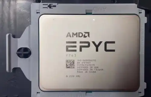 Amd Epyc 7763 64 Core 128 Ths 2.45Ghz 280W Up To3.5Ghz Official Version Cpu