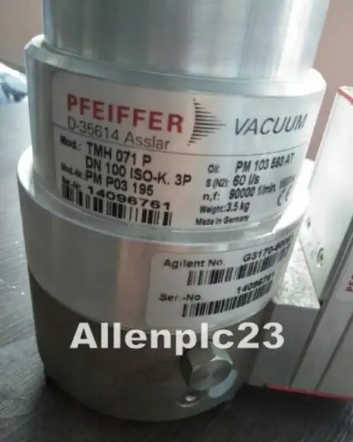 Pfeiffer Tm H071 P In Good Vacuum Falford Turbopump