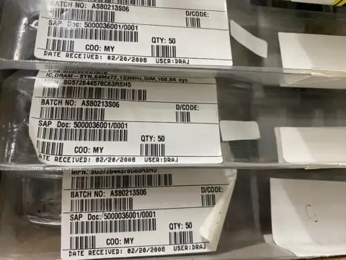 Of 50 Smart Sg572644578C63Rsh5 512Mb Original - For Quantity