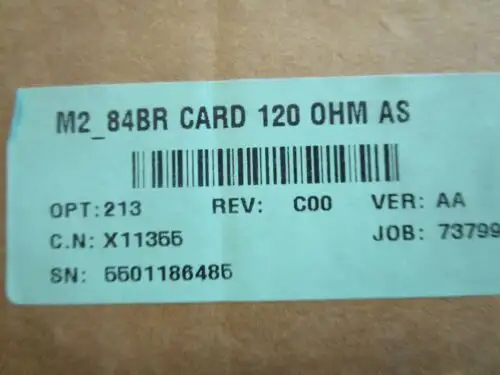 X11355 M2_84Br Card 120 Ohm As