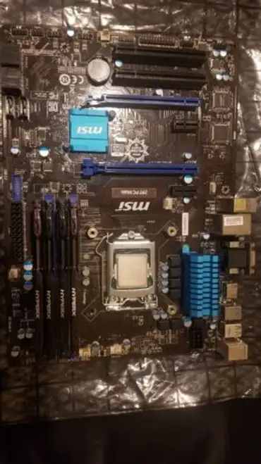 Msi Z97 Pc Mate Motherboard With 32Gb Hyperx Fury Black Ram And I7 4790K