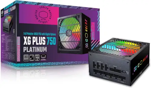 Xg750 Plus Platinum Argb Vollmodular 750W 80+ Platinum Argb 135Mm Silent Fa
