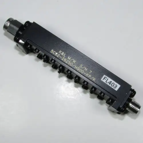 K&L 5C62-26250/H900-Kp/K 26.25Ghz Microwave Coaxial Bandpass Filter 2.92Mm