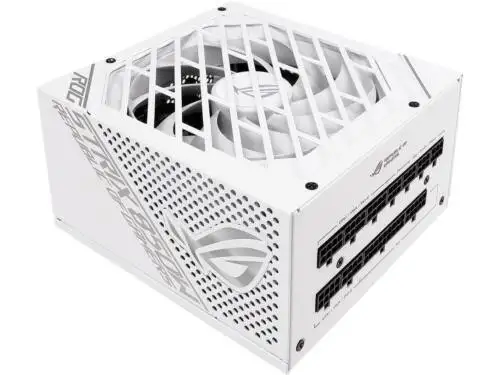 Asus Rog Strix 850G 850W White Edition Power Supply Rog Heatsinks Axial-Tech