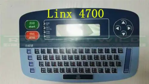 For Linx 4700 Cij Coder Membrane Keyboard Linx4700