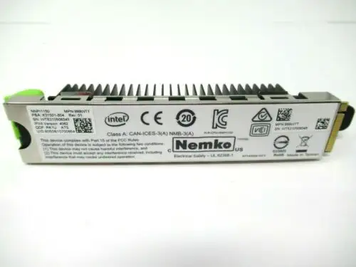 Intel Nnpi1150 Neural Network Board Can-Ices0-3(A) Nmb-3(A) 999Wtt