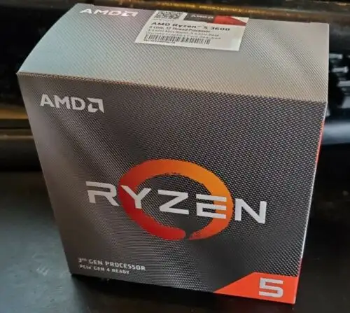 Amd Ryzen 2Nd Gen 5 2600X - 4.2 Ghz Six Core Processor (100-100000031Box)