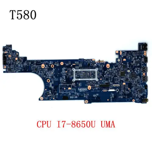 Für Lenovo Thinkpad T580 Laptop Hauptplatine Cpu I7-8650U Uma Fru 01Yr258