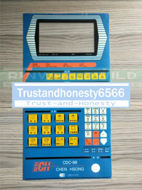 For Chen Hsong Cdc-88 Cdc88 Membrane Keypad Film