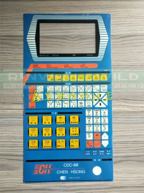 For Chen Hsong Cdc-88 Cdc88 Membrane Keypad Film
