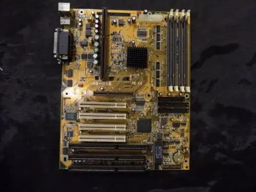 Abit Ab-Bx6 Pc Computer Vintage Motherboard
