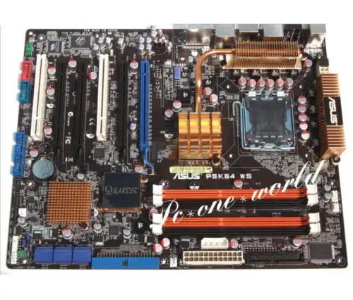 Asus P5K64 Ws Desktop Motherboard Intel P35 Sockel Lga 775 Esata Sataii Ddr3 Atx