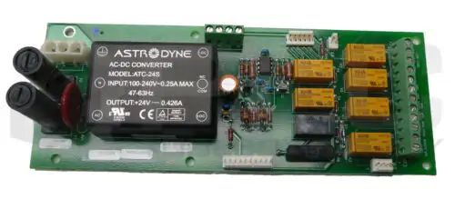 New 1013247 Rev B Board W/Astrodyne Atc-24S Converter