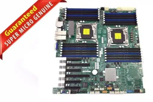 Supermicro Ddr4 Motherboard W/Dual Processor X10Dri-T4+