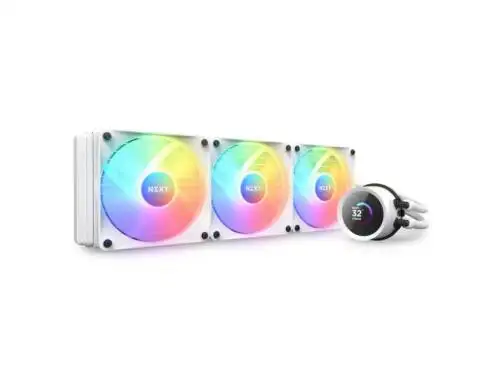 Nzxt Kraken 360 Rgb Rl-Kr360-W1 Cooling Fan/Radiator/Water Block/Pump - 1 Pack