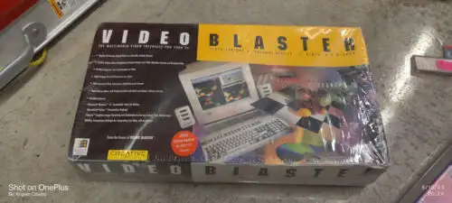 Vintage Creative Ct6000 Video Blaster 16-Bit Isa Video Capture Card Sealed Rare
