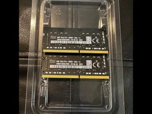 Genuine Apple So-Dimm Ram 16Gb 2X8Gb Ddr4 2666 Mhz For 27" Imac 2019-20