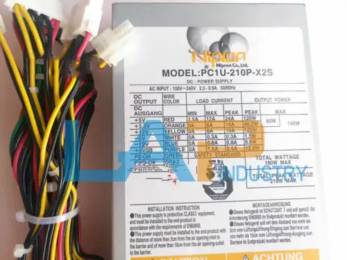 For Nipron Pc1U-210P-X2S Industrial Computer Equipment Power Supply