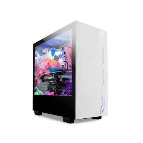 Ibuypower Snowblind S 19" Translucent Customizable Side-Panel Lcd Display 128...