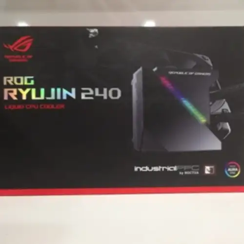 Asus Rog Ryujin 240 Rgb Aio Liquid Cpu Cooler 240Mm Radiator Dual 120Mm 4-Pin...