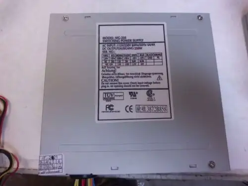 Mg-256 Macase 250W 20 Pin Atx Power Supply Clone