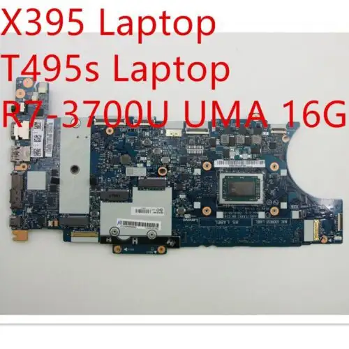 Motherboard For Lenovo Thinkpad X395/T495S Laptop R7-3700Up Uma 16G 02Dm207