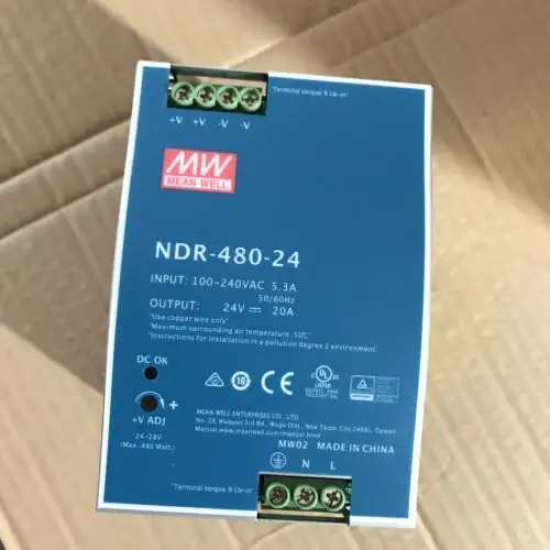 The Ndr-480-24 Is Suitable For Mean Well Power Supply 24V 20A 480W