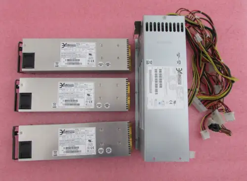 3Y Yh-7761A Power Supply Backplane Cage With 3X Ym-7381C 380W Power Module