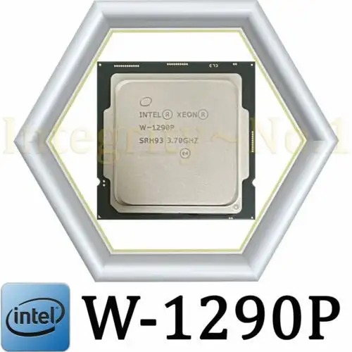 Intel Xeon W-1290P Srh93 3.70Ghz 10-Core 20-Ths 20Mb Lga-1200 Cpu Processor